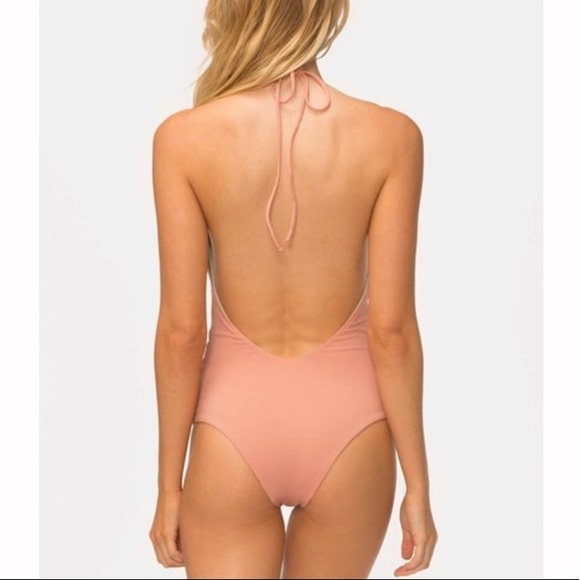 Tavik Color Block Low Back One-Piece Bathing Suit - Picture 8 of 8